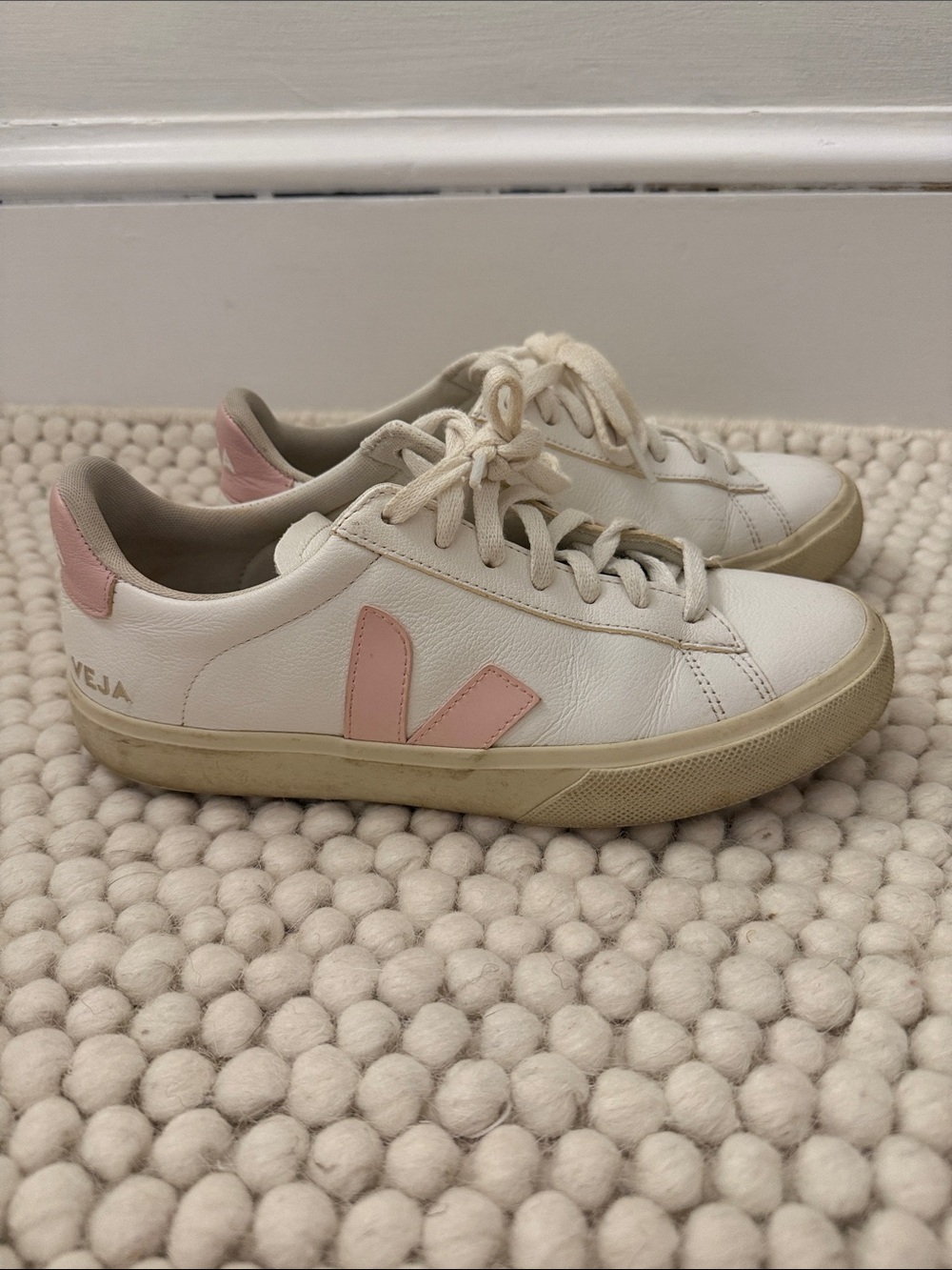 Veja Pink Sneakers size 9/size 40